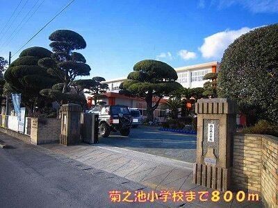 【周辺】　菊之池小学校：800m